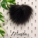 Keinokarvatupsu M: Musta