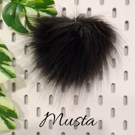 Keinokarvatupsu M: Musta