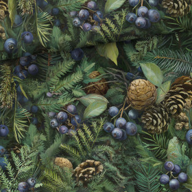 PALA 150 cm, Mustikkametsä, trikoo