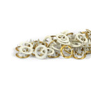 Nepparit 10 kpl / pkt , OFF WHITE