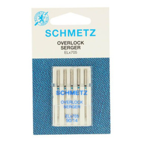 Saumurineula: Schmetz Overlock ELX705  90/14