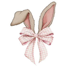 Värillinen silityskuva: Pupun korvat