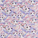 3 METRIN PALA, Rainbow Unicorn, Lila, trikoo