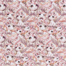 Rainbow Unicorn,ruusukulta, trikoo