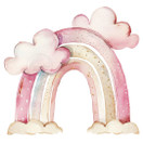 Värillinen silityskuva: Rainbow