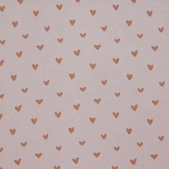 Ribbitrikoo, Hearts, Nude pink