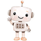 Värillinen silityskuva: Robotti