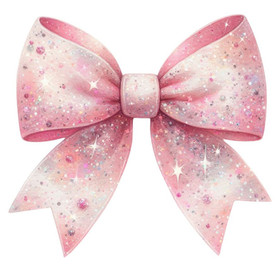 Värillinen silityskuva : Rusetti, pieni