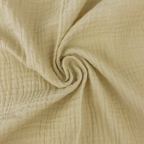 Double Gauze, harsokangas, Vaalea beige