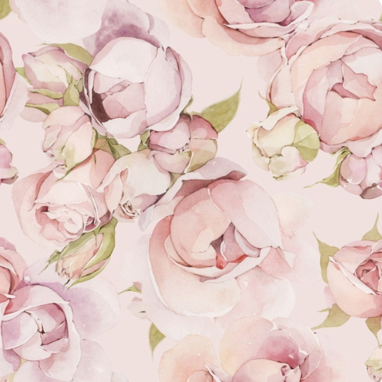 Ribbitrikoo, Roses, light rose