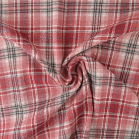 Flanelli, roosaruutu