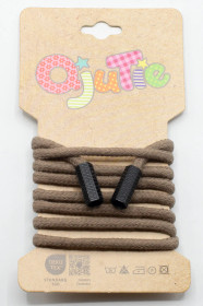 Hupparin nyöri 115 cm, Taupe