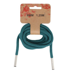 Hupparin nyöri 125 cm, Tumma Petrooli