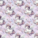 3 METRIN PALA, Unicorns, lila, trikoo