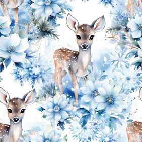 Winter deer,  trikoo