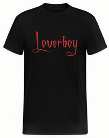 Melrose,Loverboy musta t-paita