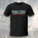 Freud Marx Engels & Jung Revisited t-paita