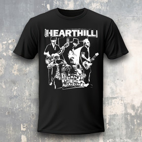 Hearthill, musta t-paita 