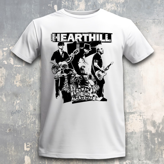 Hearthill, white t-shirt