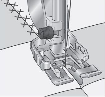 Vaihdettava koristeommeljalka ohjaimella