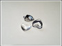 Lasikapussi 12 x 12 mm, sydän