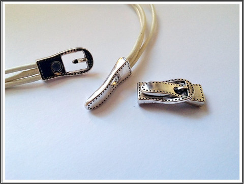 Magneettilukko 5 x 2 mm, solki, antiikkihopea