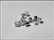 Puristushelmi .925 hopeaa, putki 2 x 1.5 mm, 10 kpl