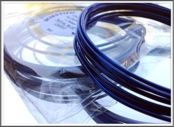 Värillinen alumiinilanka Ø 1.5 mm, 3 metriä, royal sininen (Royal blue)