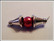 Helmihattu, 11 x 10 mm kartio, antiikkihopean värinen, sileä, 2 kpl