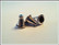 Helmihattu, 11 x 10 mm kartio, antiikkihopean värinen, sileä, 2 kpl