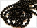 Obsidiaani, pyöreä Ø 4.5 mm, ½ nauha