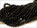 Obsidiaani, pyöreä Ø 4.5 mm, ½ nauha