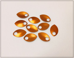 Alumiinihela, 22 x 14 mm, pronssi, 10 kpl