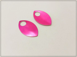 Alumiinihela iso, 30 x 20 mm, pinkki