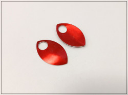 Alumiinihela iso, 30 x 20 mm, punainen