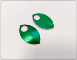 Alumiinihela iso, 30 x 20 mm, vihreä