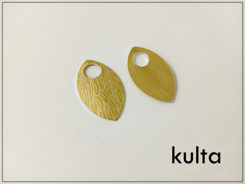 Alumiinihela iso, 30 x 20 mm, sulka