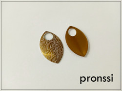 Alumiinihela iso, 30 x 20 mm, sulka