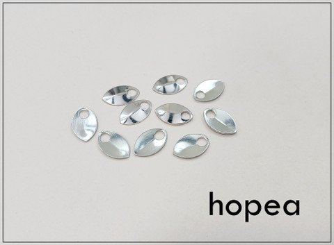 Alumiinihela mini, 12 x 7.5 mm, 10 kpl, eri värejä