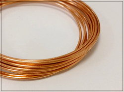 Värillinen alumiinilanka Ø 1.5 mm, 3 metriä, kupari (Copper)