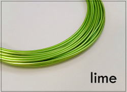 Värillinen alumiinilanka Ø 1.5 mm, 5 metriä, eri värejä