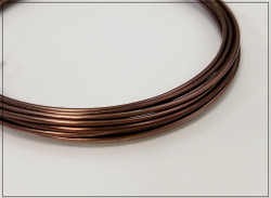 Värillinen alumiinilanka Ø 1.5 mm, 3 metriä, mauve (Mauve)