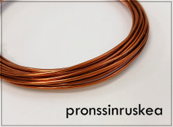 Värillinen alumiinilanka Ø 1.5 mm, 5 metriä, eri värejä