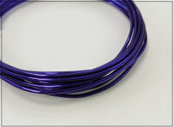 Värillinen alumiinilanka Ø 1.5 mm, 3 metriä, royal sininen (Royal blue)