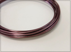 Värillinen alumiinilanka Ø 1.5 mm, 3 metriä, violetti (Violet)