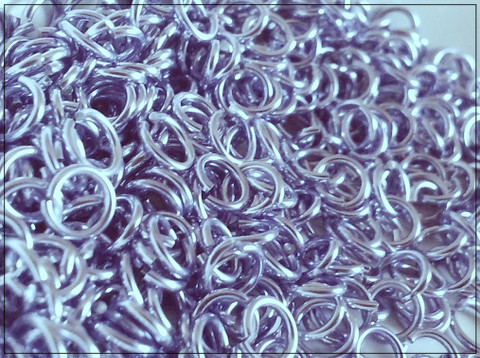 Rengas Ø 3.5 mm, lanka 1 mm, 50 kpl, Laventeli