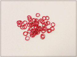 Rengas Ø 2.8 mm, lanka 0.8 mm, 50 kpl, rose