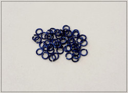 Rengas Ø 2.8 mm, lanka 0.8 mm, 50 kpl, royal sininen