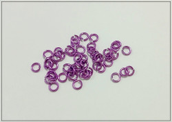 Rengas Ø 2.8 mm, lanka 0.8 mm, 50 kpl, violetti