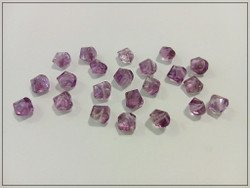 Ametisti AA, 8-9 mm kulmikas rondelli